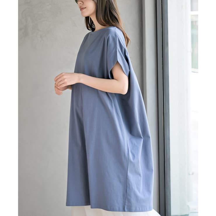 コットンワイドカットワンピース | rps | 詳細画像25 