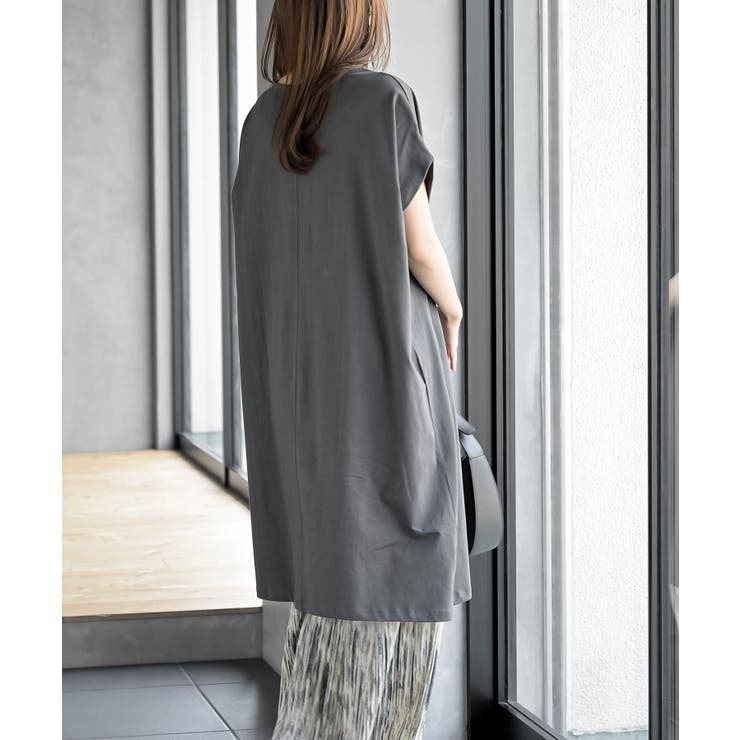 コットンワイドカットワンピース | rps | 詳細画像4 