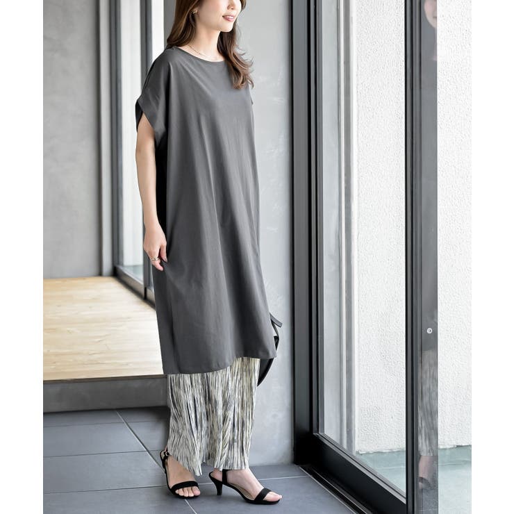 コットンワイドカットワンピース | rps | 詳細画像5 