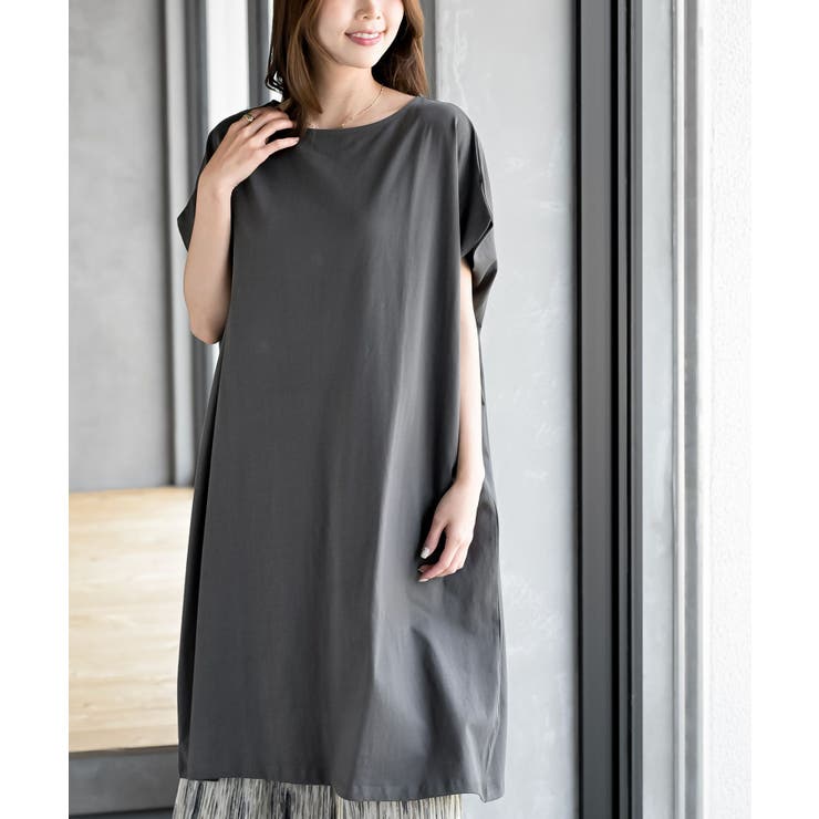 コットンワイドカットワンピース | rps | 詳細画像6 