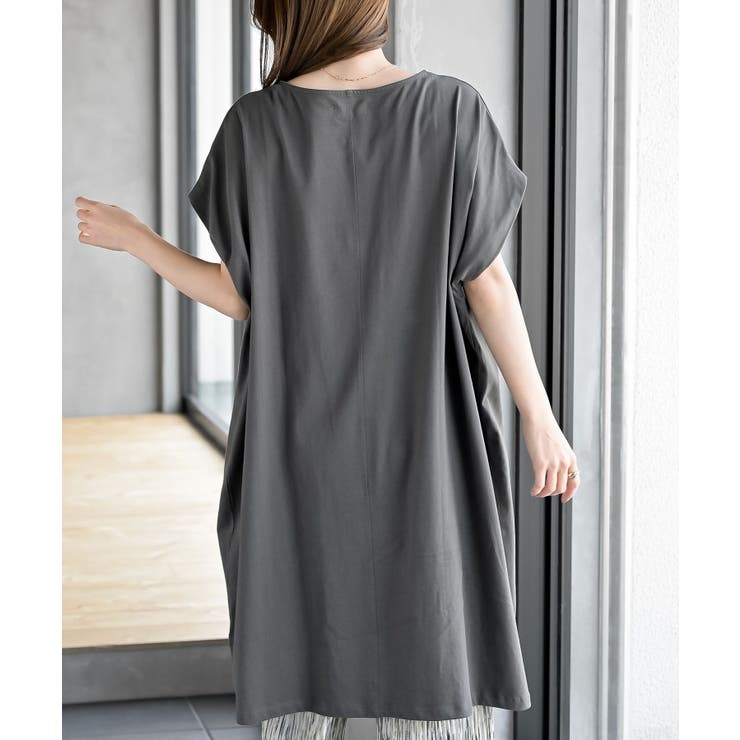 コットンワイドカットワンピース | rps | 詳細画像8 