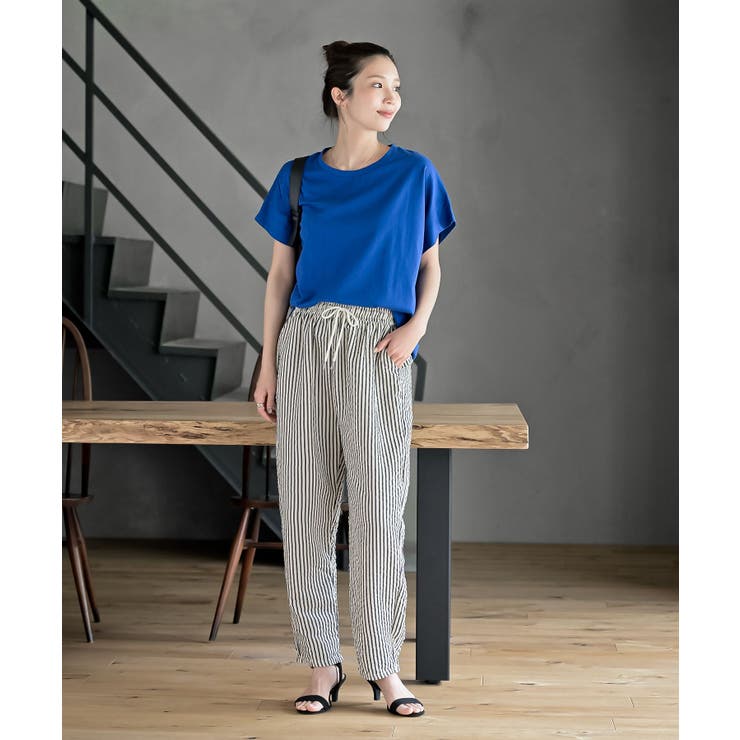 フレンチスリーブワイドコットンＴ | rps | 詳細画像18 