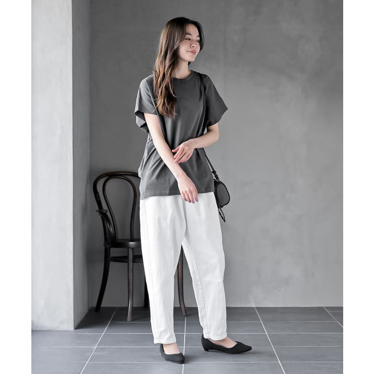 フレンチスリーブワイドコットンＴ | rps | 詳細画像2 