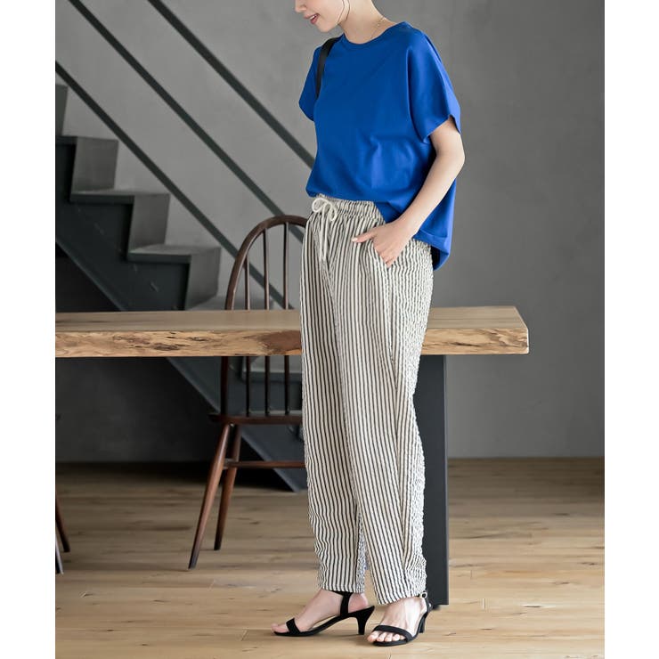 フレンチスリーブワイドコットンＴ | rps | 詳細画像21 