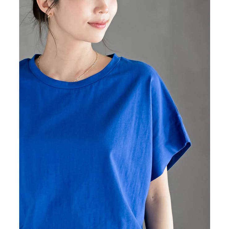 フレンチスリーブワイドコットンＴ | rps | 詳細画像22 