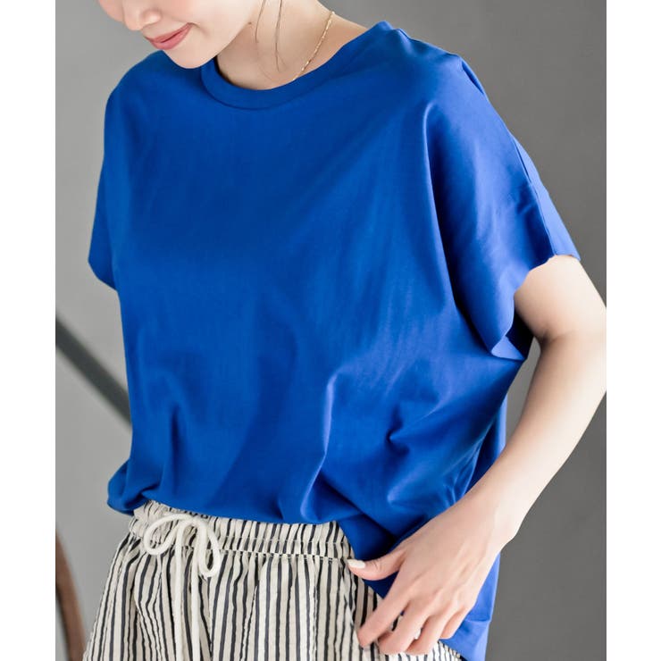 フレンチスリーブワイドコットンＴ | rps | 詳細画像23 