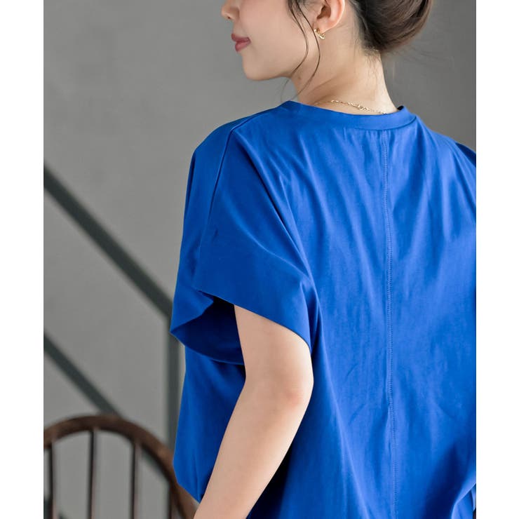 フレンチスリーブワイドコットンＴ | rps | 詳細画像25 