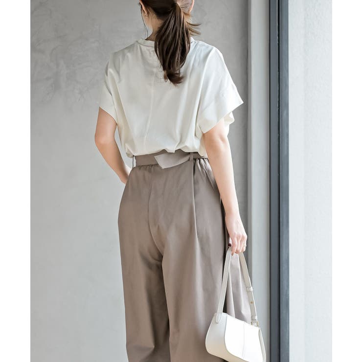 フレンチスリーブワイドコットンＴ | rps | 詳細画像28 