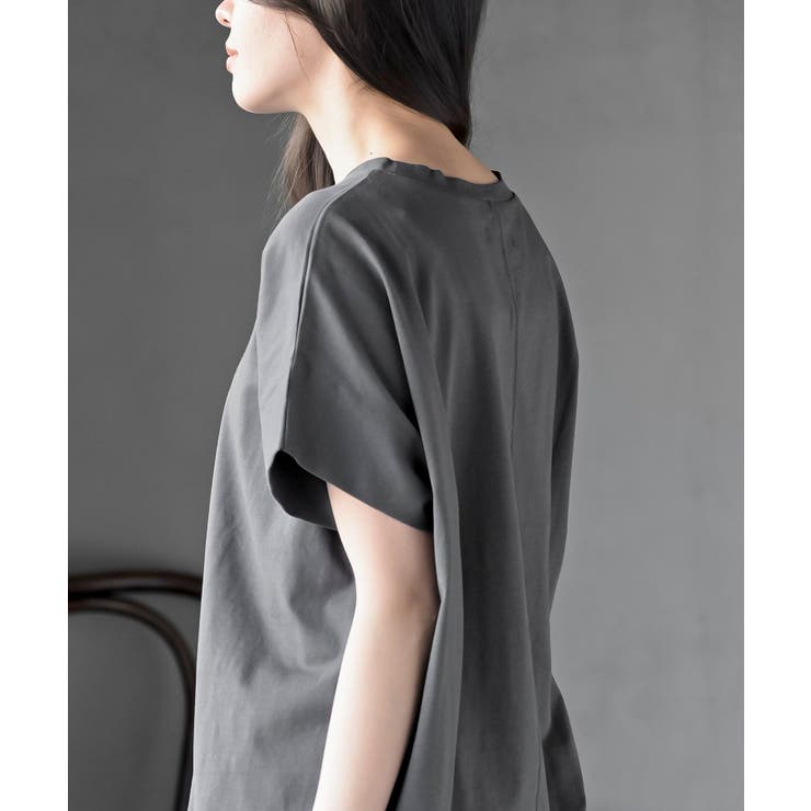 フレンチスリーブワイドコットンＴ | rps | 詳細画像7 