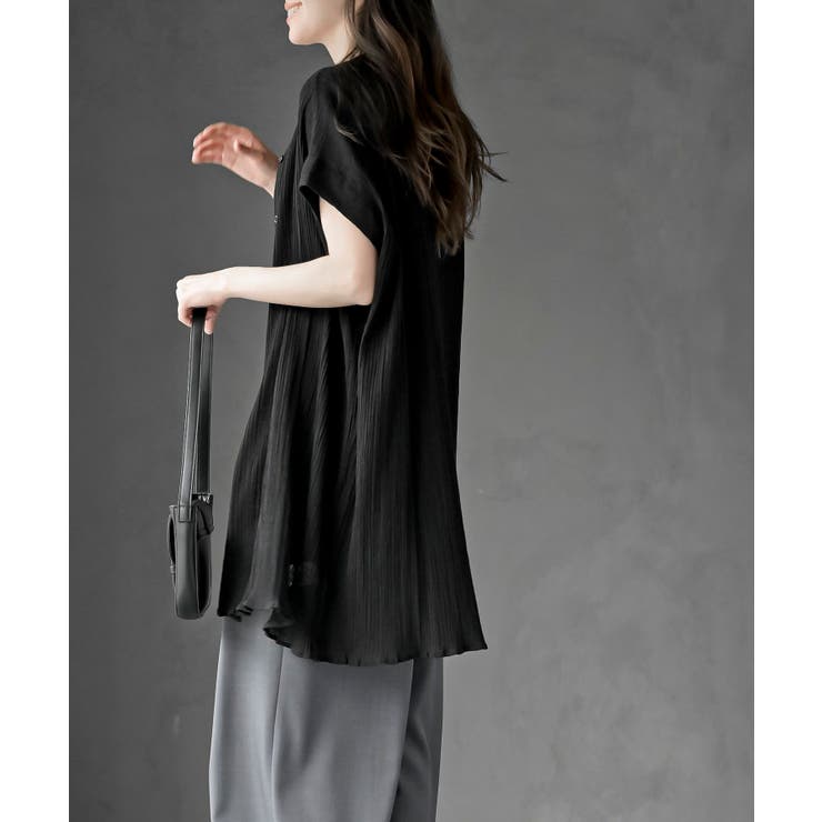 楊柳ブラウスチュニック | rps | 詳細画像11 