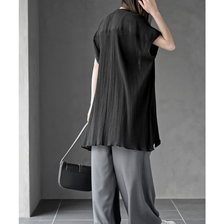 楊柳ブラウスチュニック | rps | 詳細画像12 