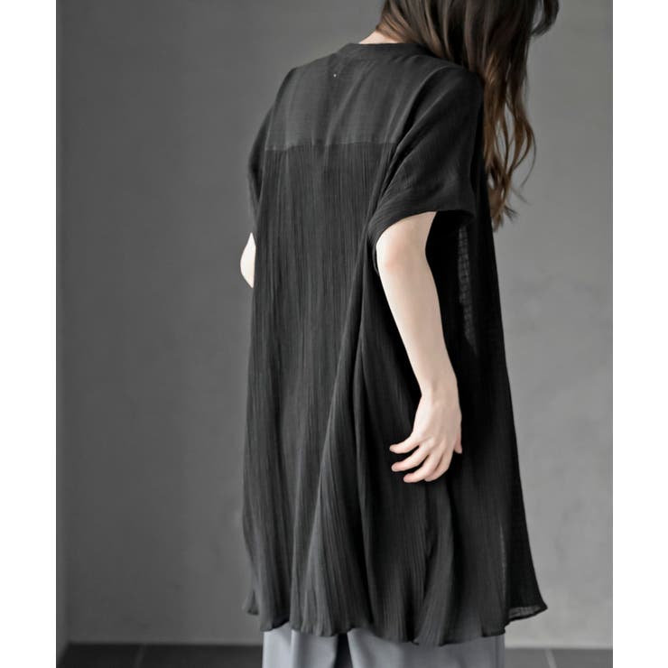 楊柳ブラウスチュニック | rps | 詳細画像16 