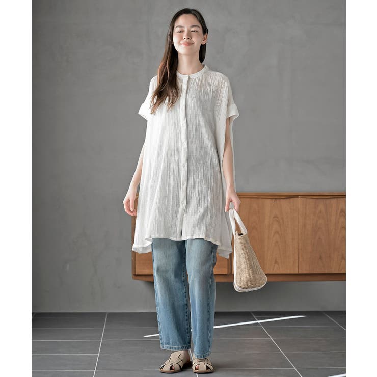 楊柳ブラウスチュニック | rps | 詳細画像2 