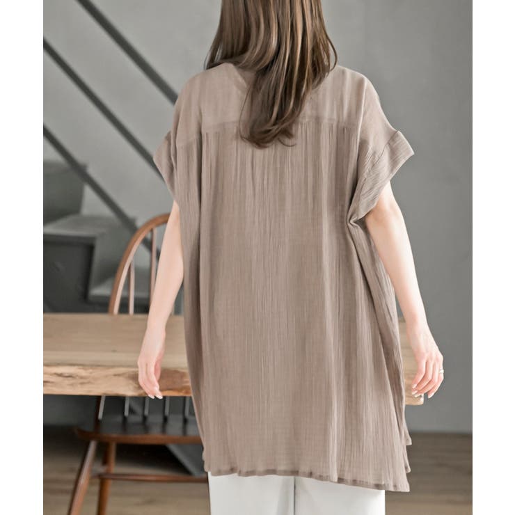 楊柳ブラウスチュニック | rps | 詳細画像24 