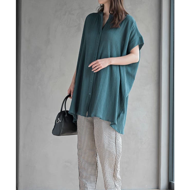 楊柳ブラウスチュニック | rps | 詳細画像29 