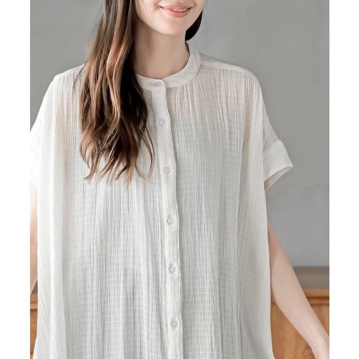 楊柳ブラウスチュニック | rps | 詳細画像6 