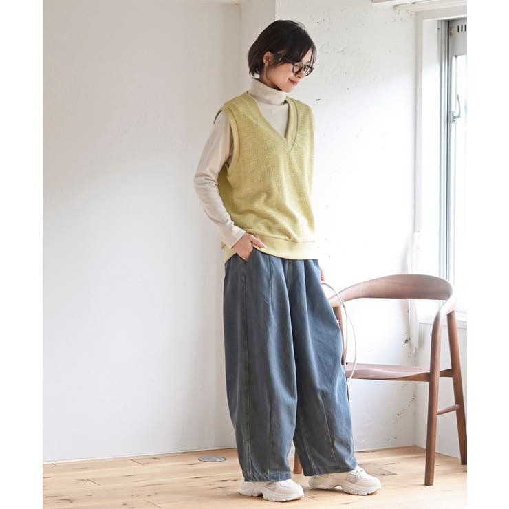 デニムバルーンパンツ[品番：RPSW0002809]｜rps（アールピーエス