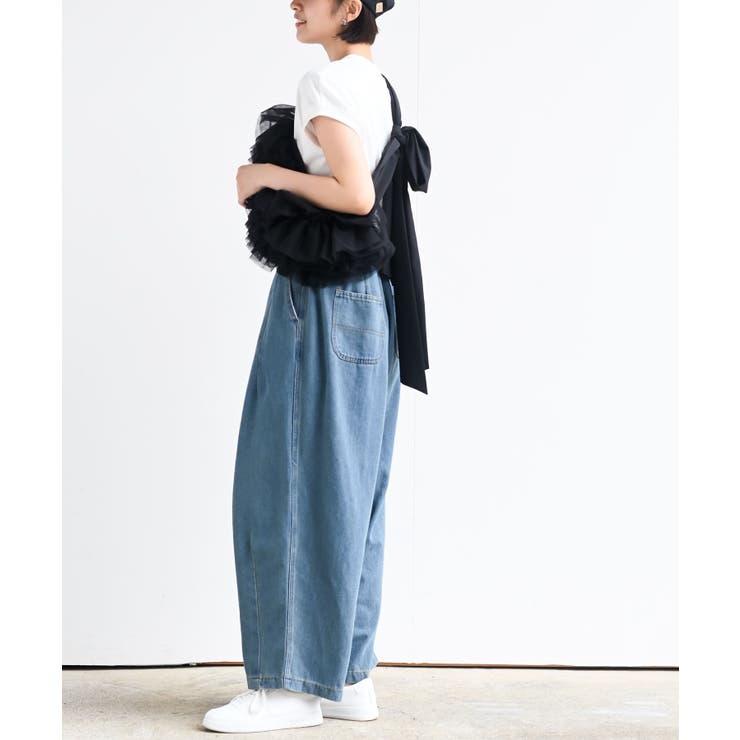 デニムバルーンパンツ[品番：RPSW0002809]｜rps（アールピーエス