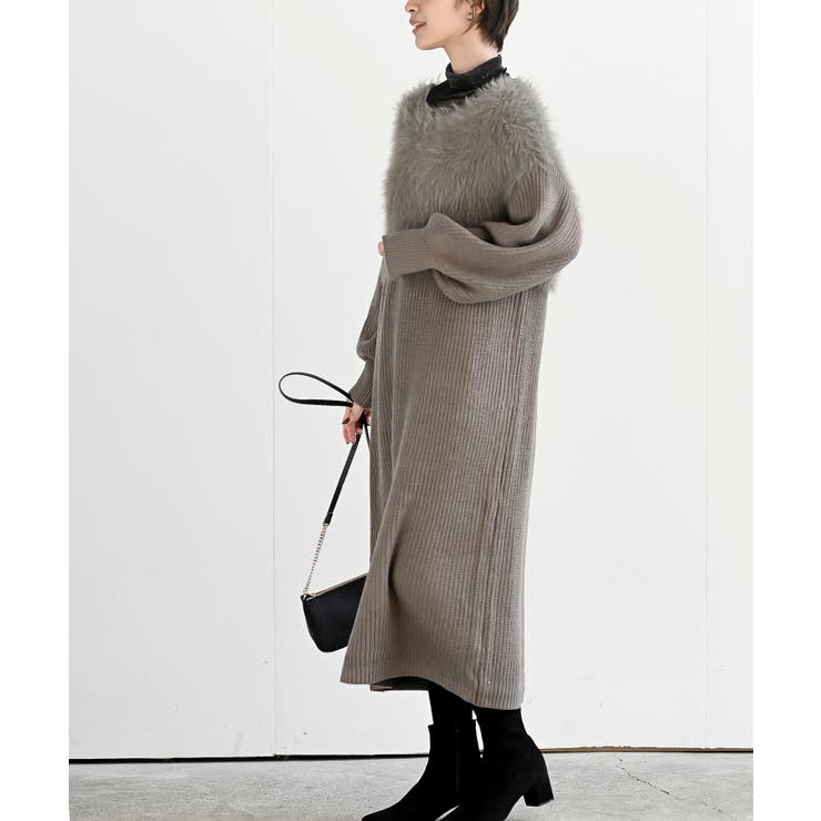 美品★Christian Dior★ウール★ニット★キーネック★ワンピース DIOR | J'Adior 8 ボクシーセーター カシミヤ