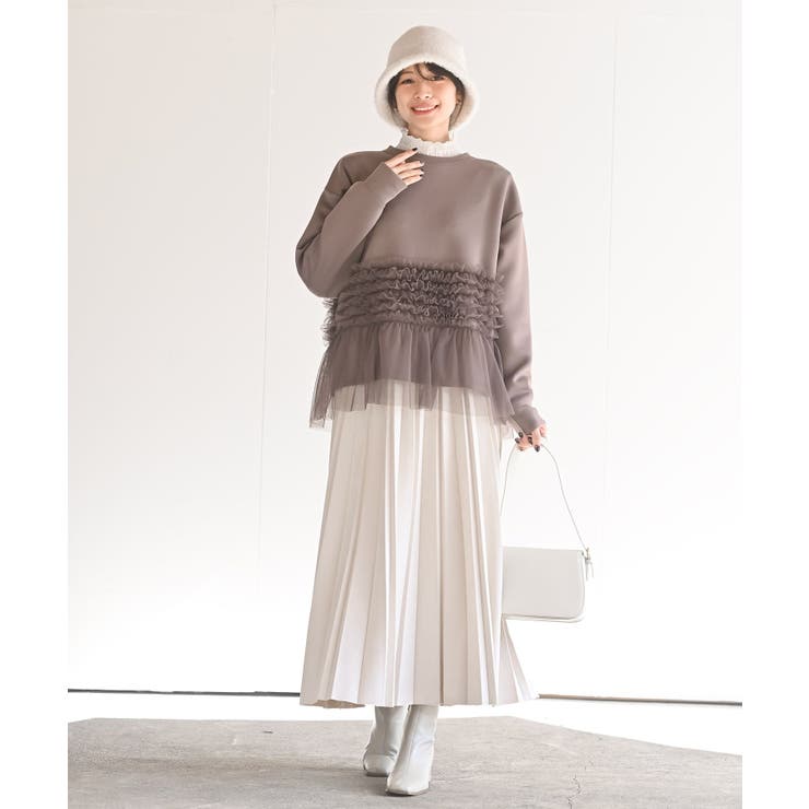 チュールドッキングダンボールプルオーバー | rps | 詳細画像10 