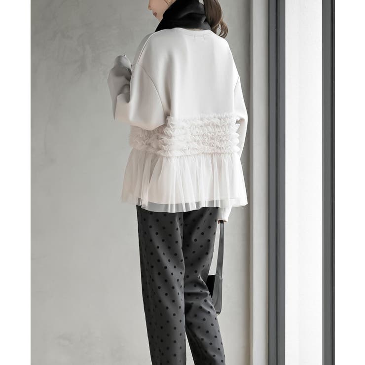 チュールドッキングダンボールプルオーバー | rps | 詳細画像13 