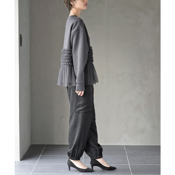 チュールドッキングダンボールプルオーバー | rps | 詳細画像23 