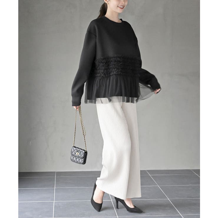 チュールドッキングダンボールプルオーバー | rps | 詳細画像31 