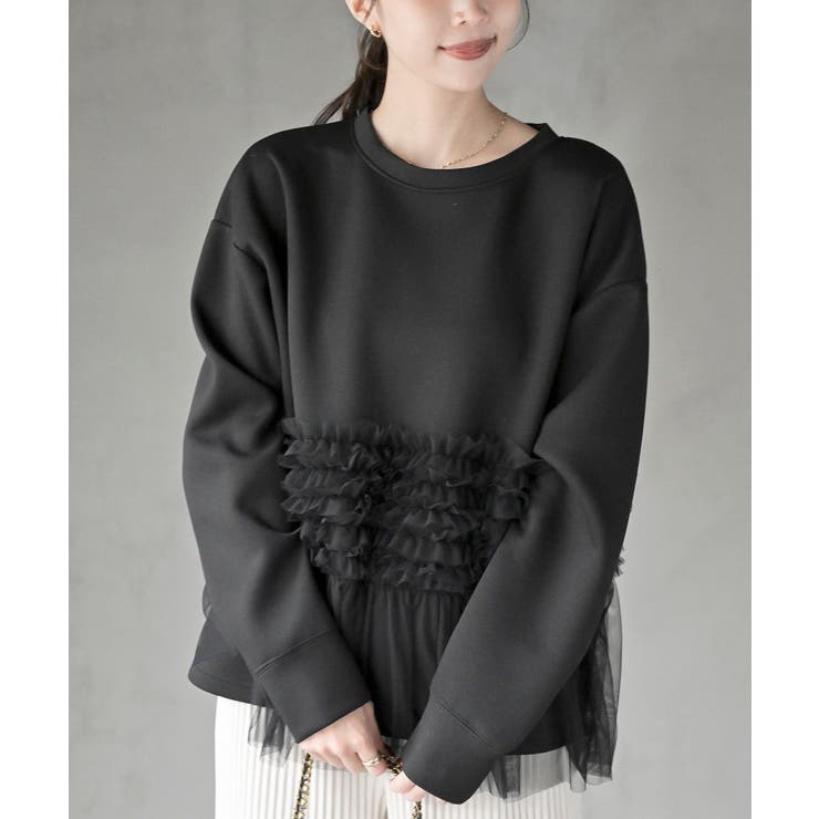 チュールドッキングダンボールプルオーバー | rps | 詳細画像32 