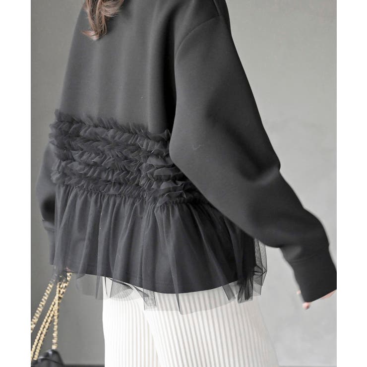 チュールドッキングダンボールプルオーバー | rps | 詳細画像34 