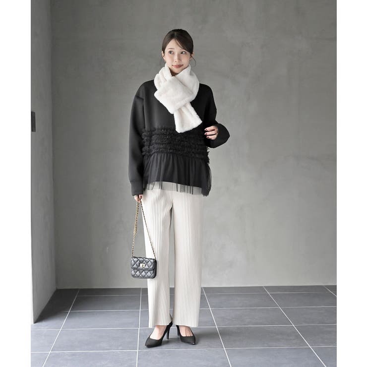 チュールドッキングダンボールプルオーバー | rps | 詳細画像36 