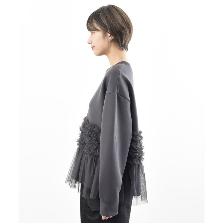 チュールドッキングダンボールプルオーバー | rps | 詳細画像37 