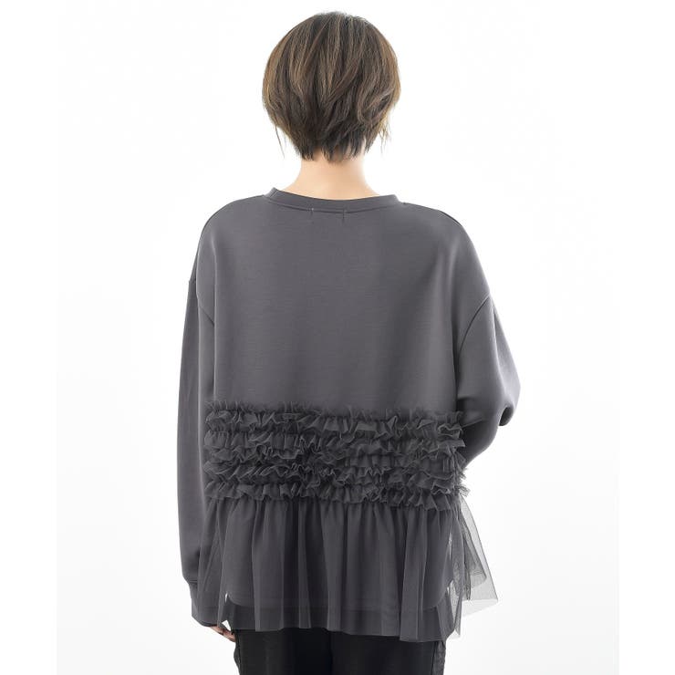 チュールドッキングダンボールプルオーバー | rps | 詳細画像38 