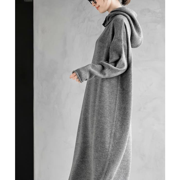 バラクラバセットロングニットワンピース | rps | 詳細画像12 