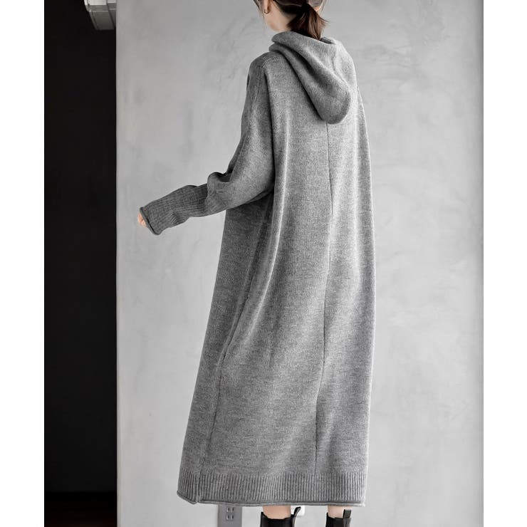 バラクラバセットロングニットワンピース | rps | 詳細画像13 