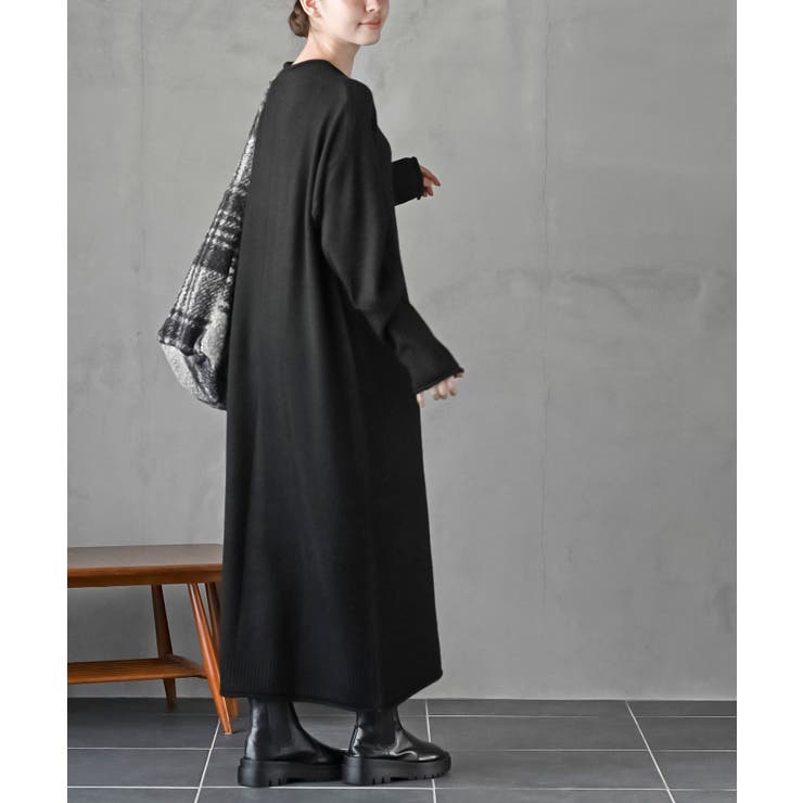 バラクラバセットロングニットワンピース | rps | 詳細画像33 