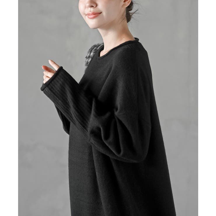 バラクラバセットロングニットワンピース | rps | 詳細画像34 