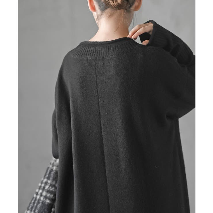 バラクラバセットロングニットワンピース | rps | 詳細画像35 