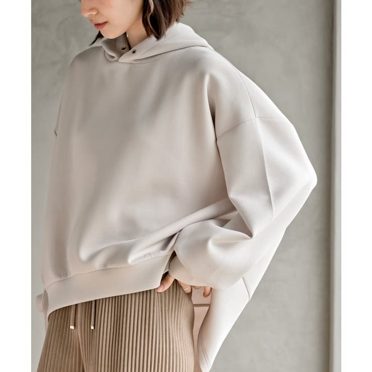 アイボリー | ダンボールテールカットプルパーカー | rps