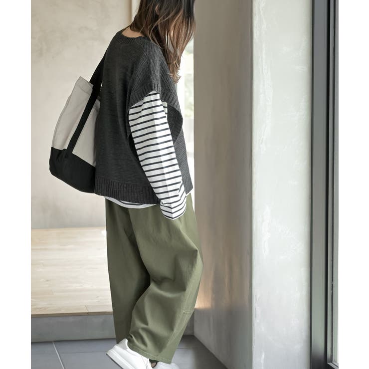 スラブニットベスト | rps | 詳細画像5 