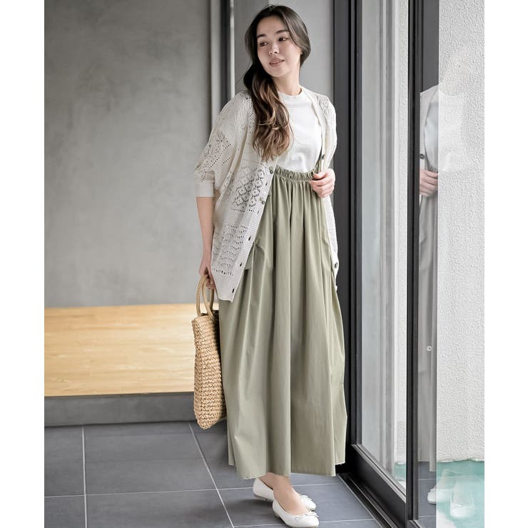 多釦透かしドルマンニットカーディガン | rps | 詳細画像2 