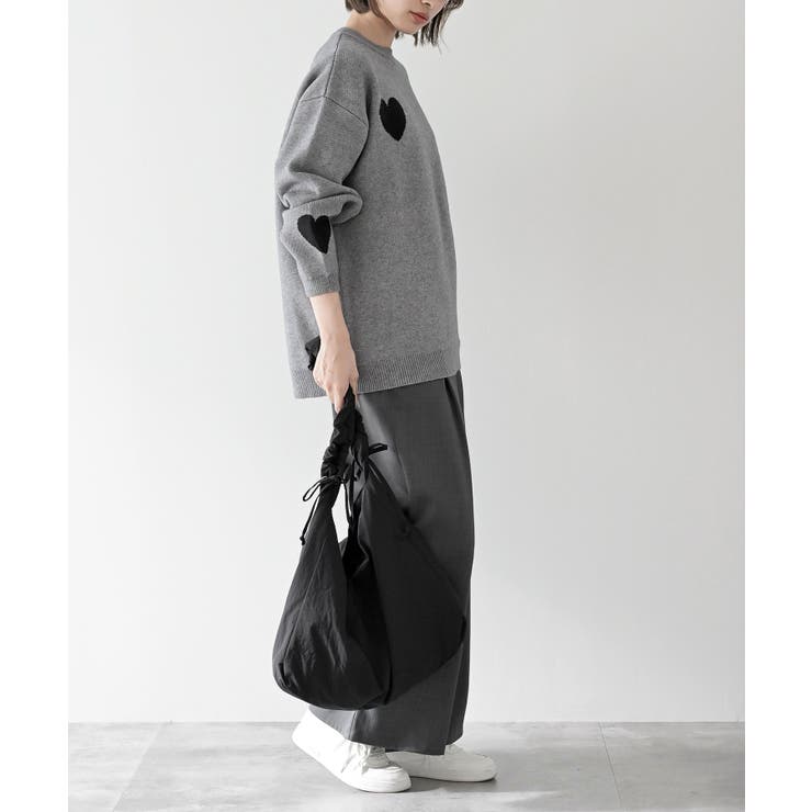 ハートジャガードワイドニットプルオーバー | rps | 詳細画像21 