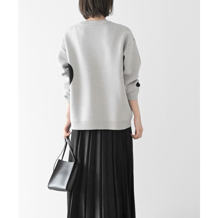 ハートジャガードワイドニットプルオーバー | rps | 詳細画像25 