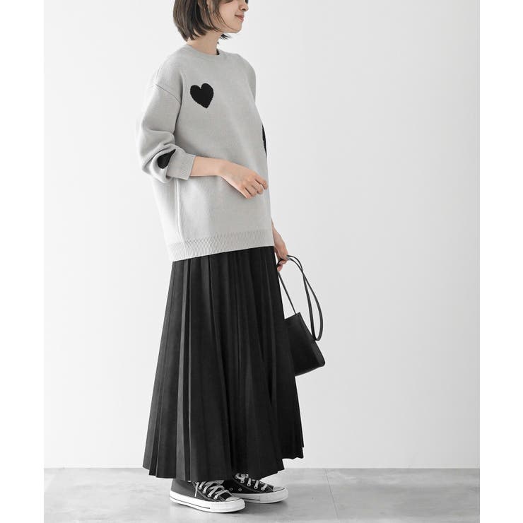 ハートジャガードワイドニットプルオーバー | rps | 詳細画像26 