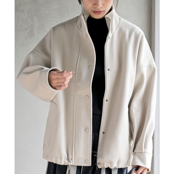 スタンドカラーBIGブルゾン[品番：RPSW0003242]｜rps（アール