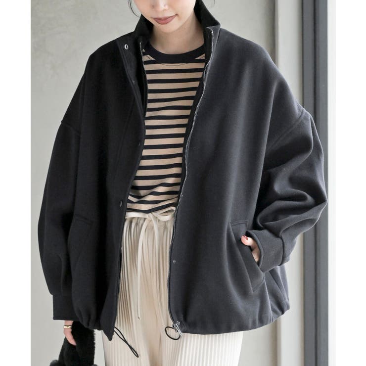 スタンドカラーBIGブルゾン[品番：RPSW0003242]｜rps（アール