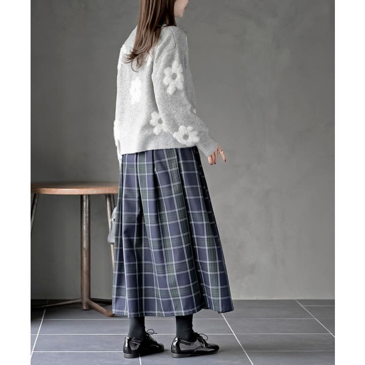 フラワーシャギーニットプルオーバー | rps | 詳細画像13 