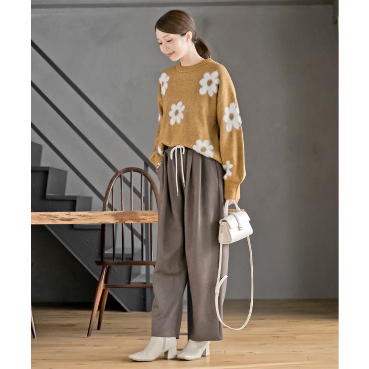 フラワーシャギーニットプルオーバー | rps | 詳細画像18 