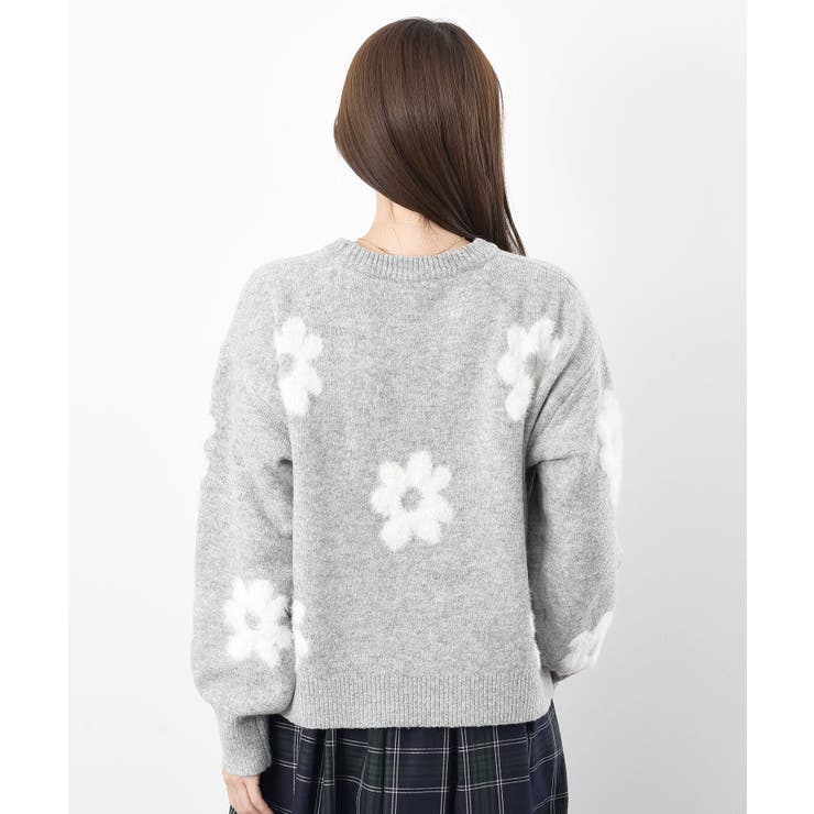 フラワーシャギーニットプルオーバー | rps | 詳細画像35 