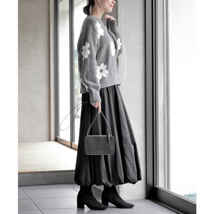 フラワーシャギーニットプルオーバー | rps | 詳細画像5 