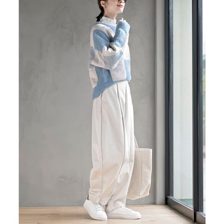 ブロック配色柄ニットプルオーバー | rps | 詳細画像13 